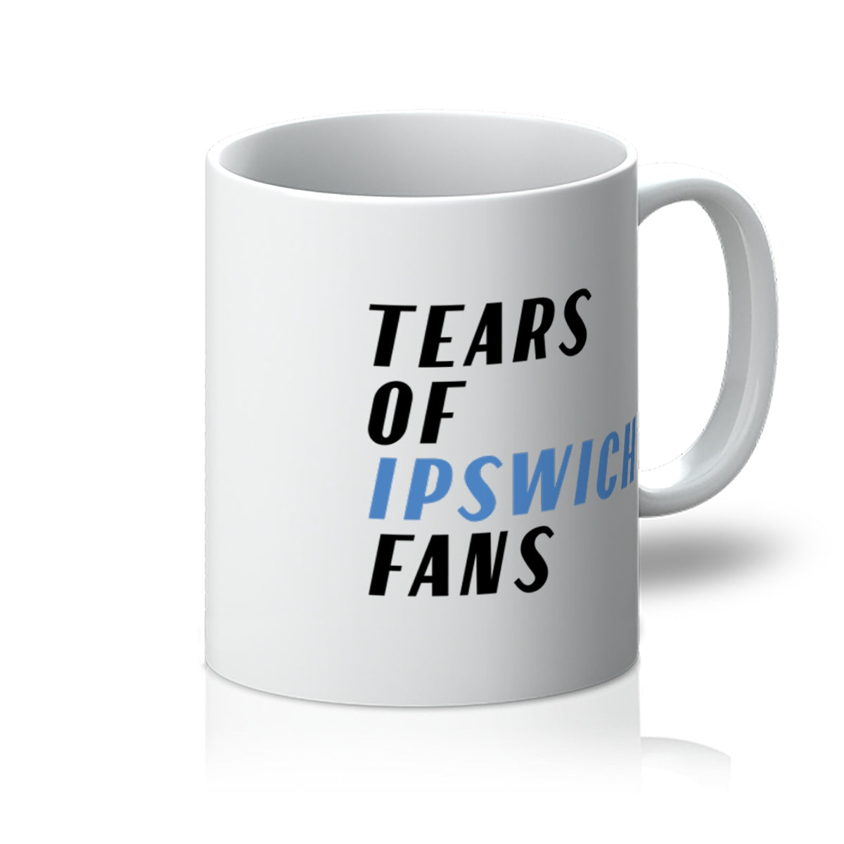 'Tears of Ipswich Fans' mug