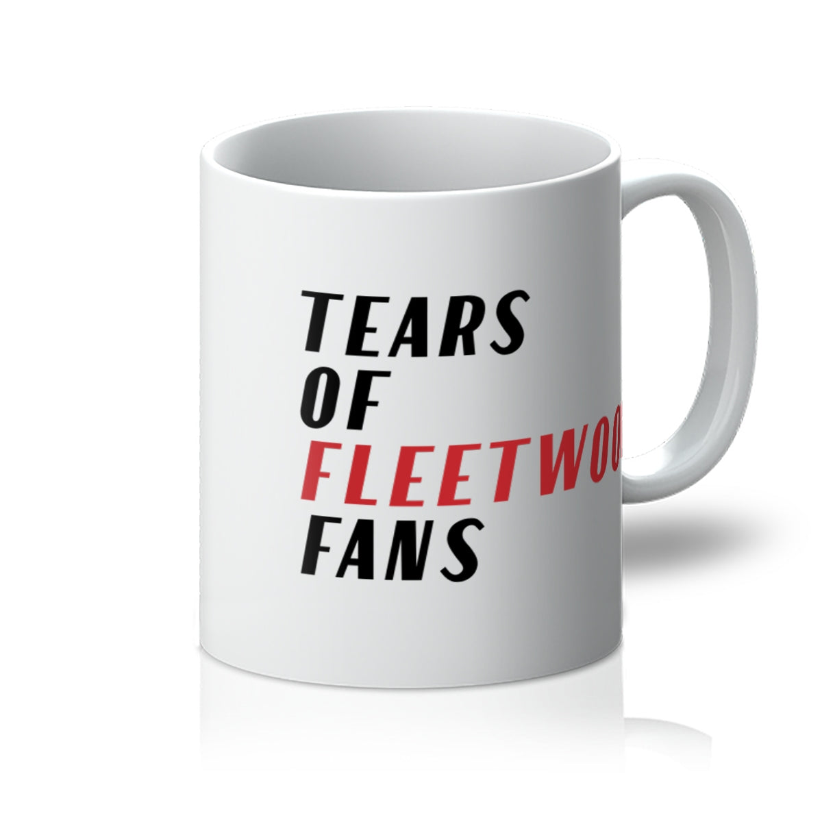 'Tears of Fleetwood Fans' mug