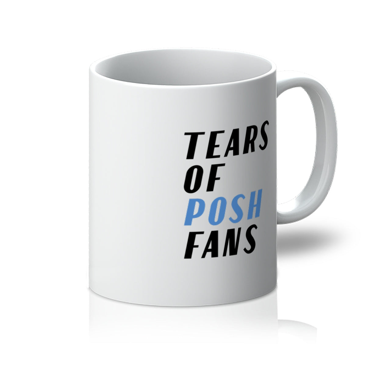 'Tears of Peterborough Fans' mug