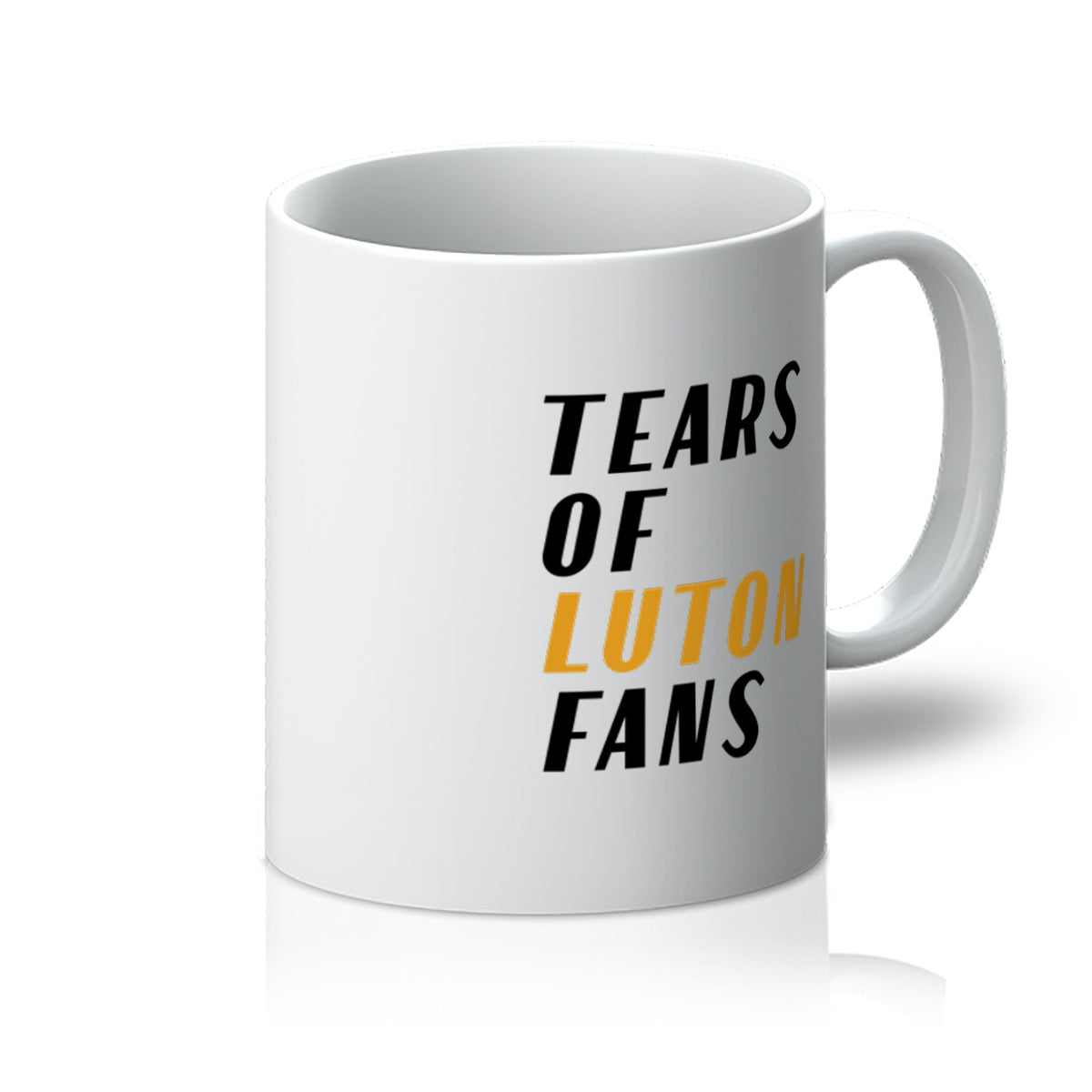 'Tears of Luton Fans' mug