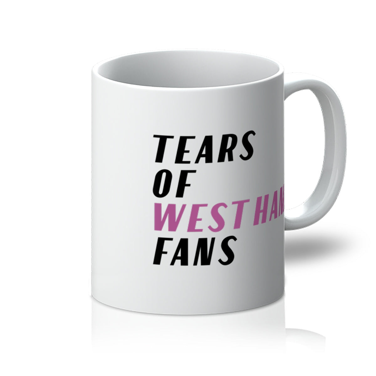 'Tears of West Ham Fans' mug