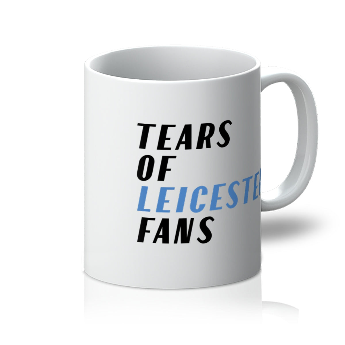 'Tears of Leicester Fans' mug