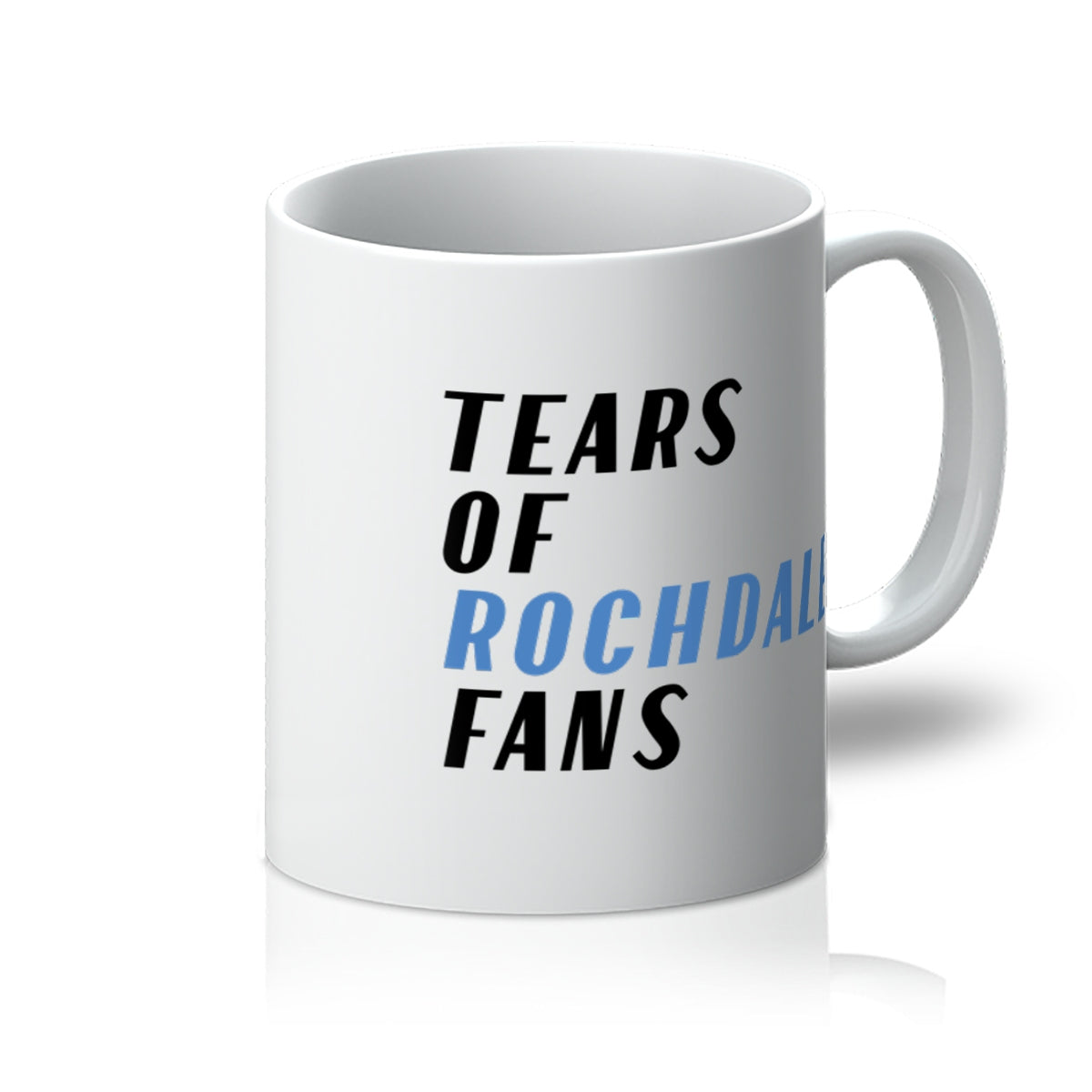 'Tears of Rochdale Fans' mug