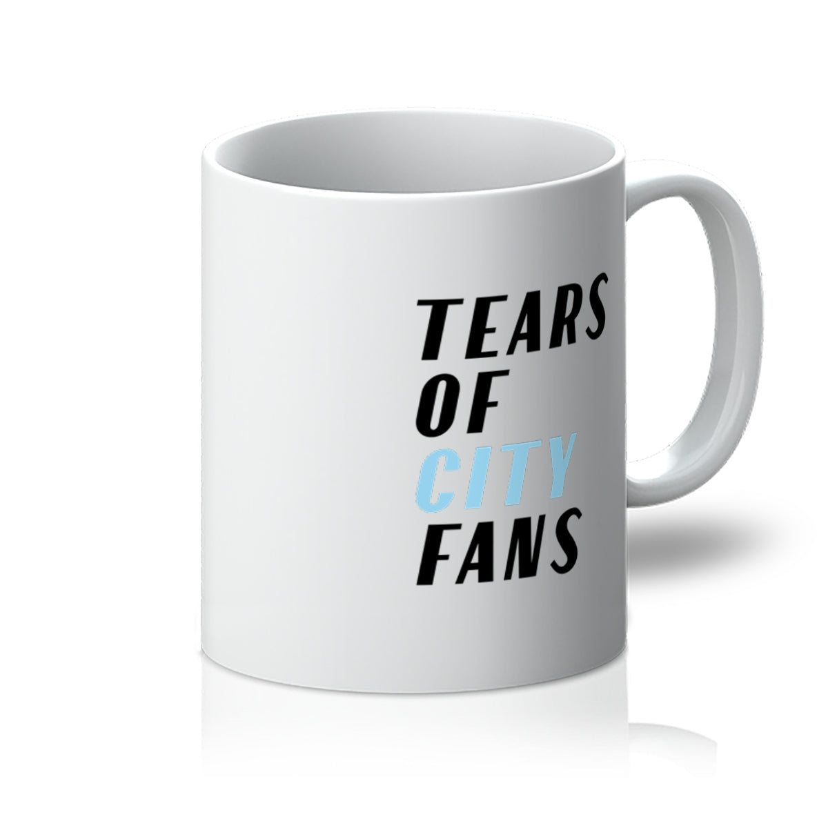 'Tears of Man City Fans' mug