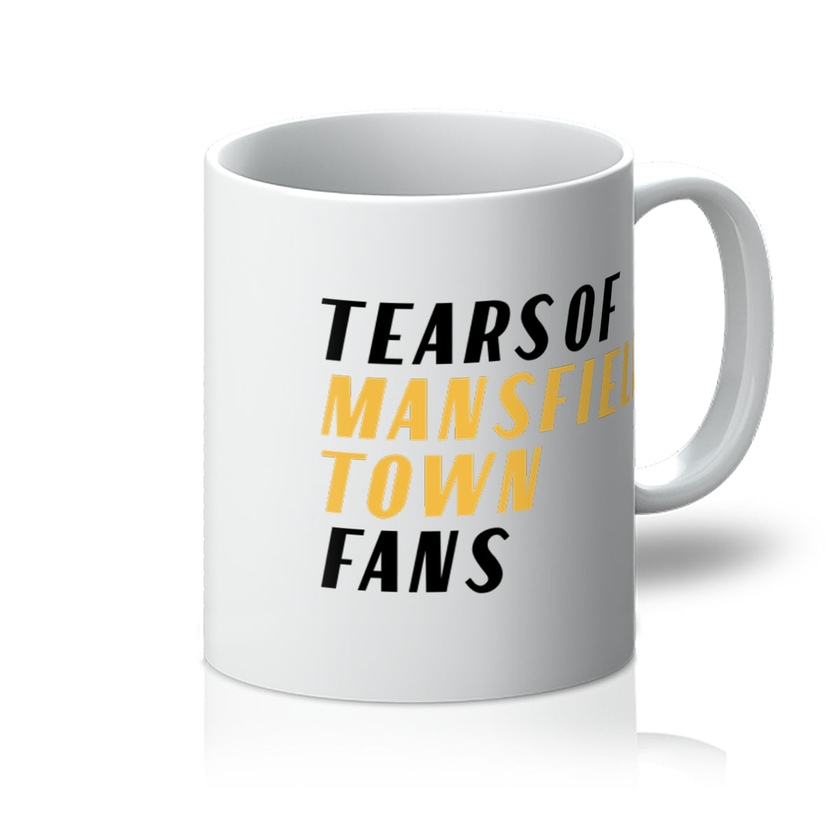 'Tears of Mansfield Fans' mug