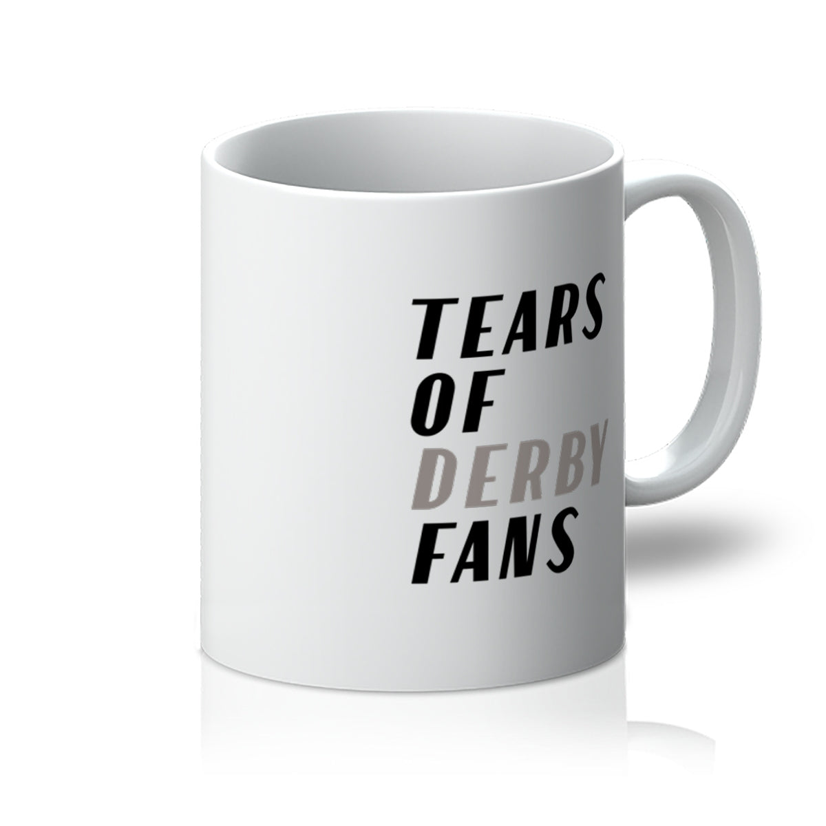 'Tears of Derby Fans' mug