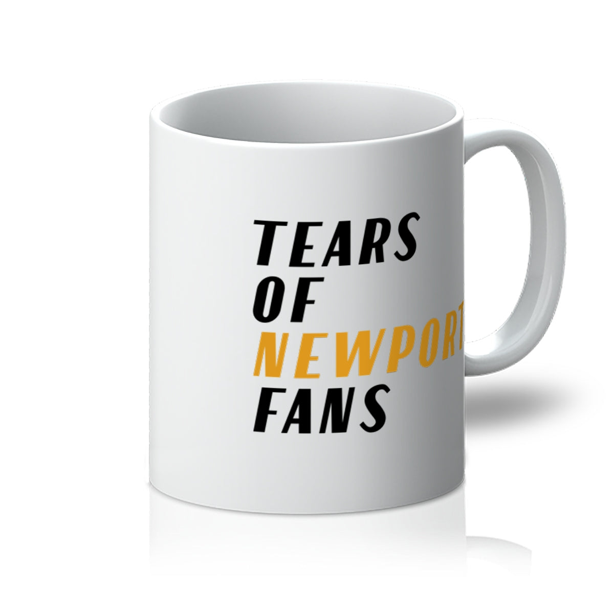 'Tears of Newport Fans' mug