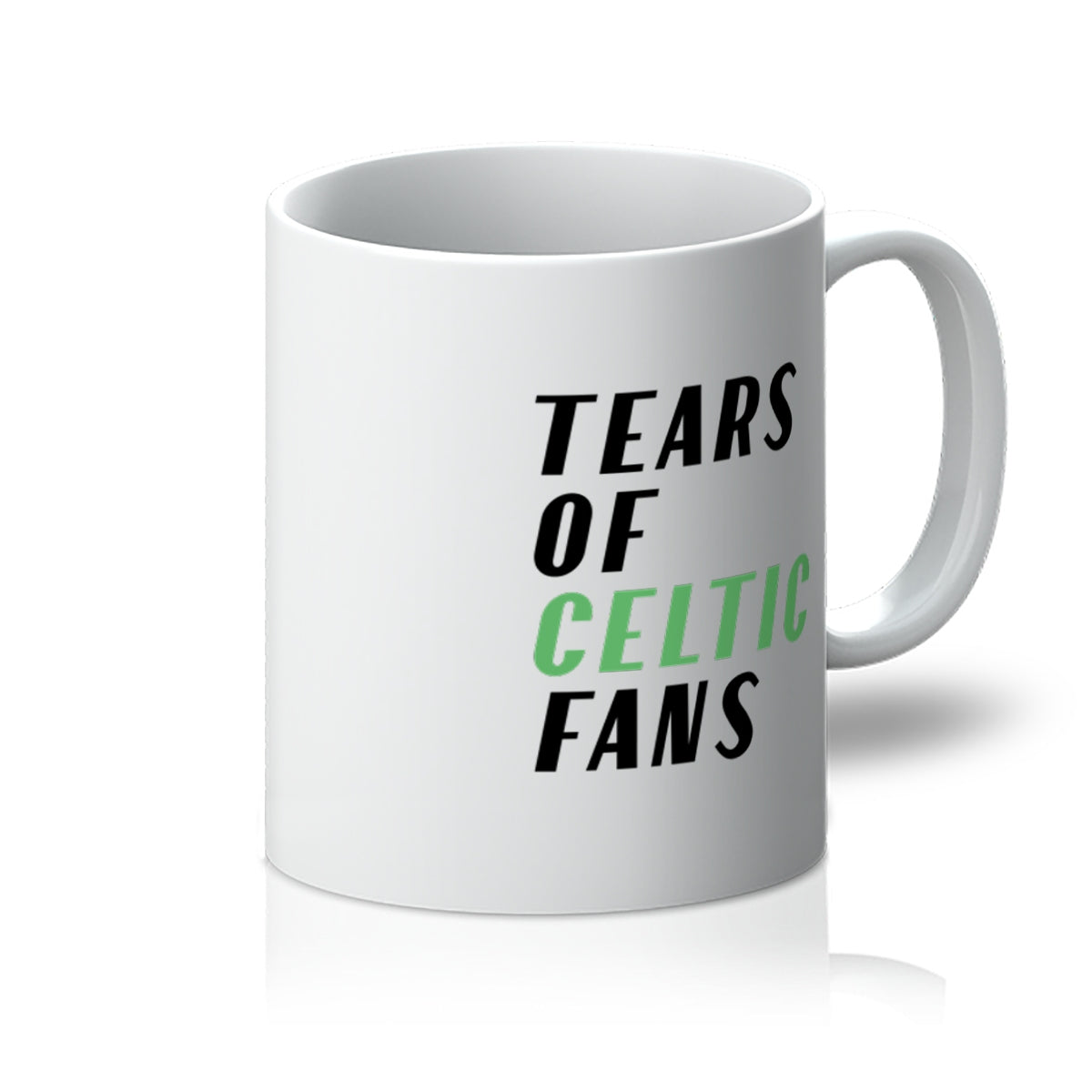 'Tears of Celtic Fans' mug