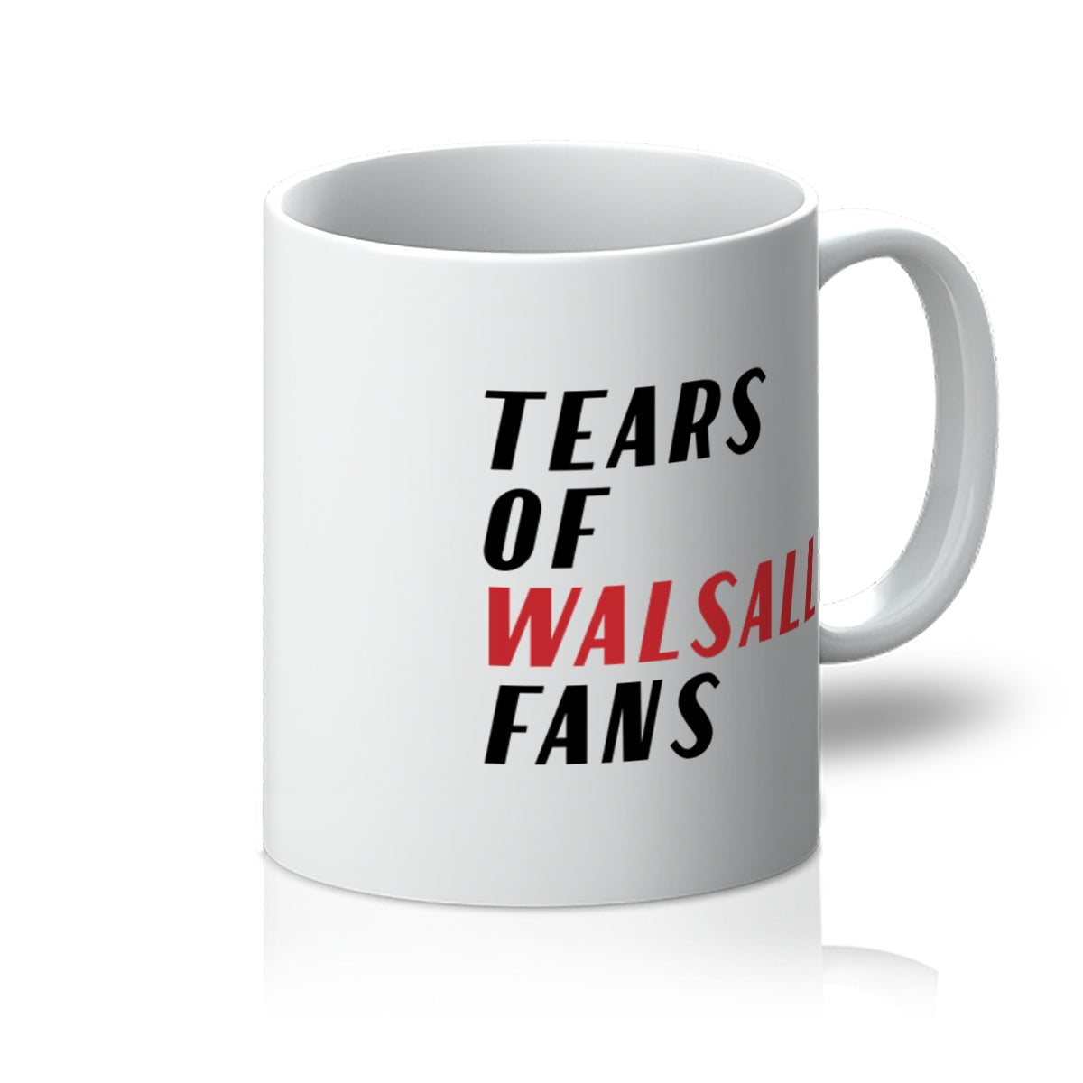 'Tears of Walsall Fans' mug