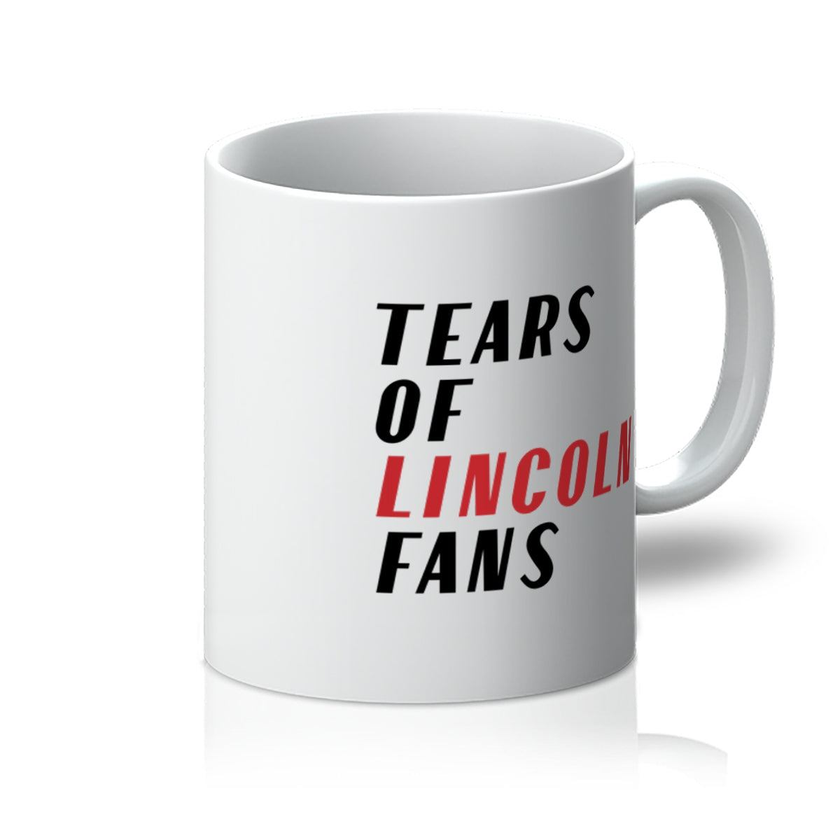 'Tears of Lincoln Fans' mug