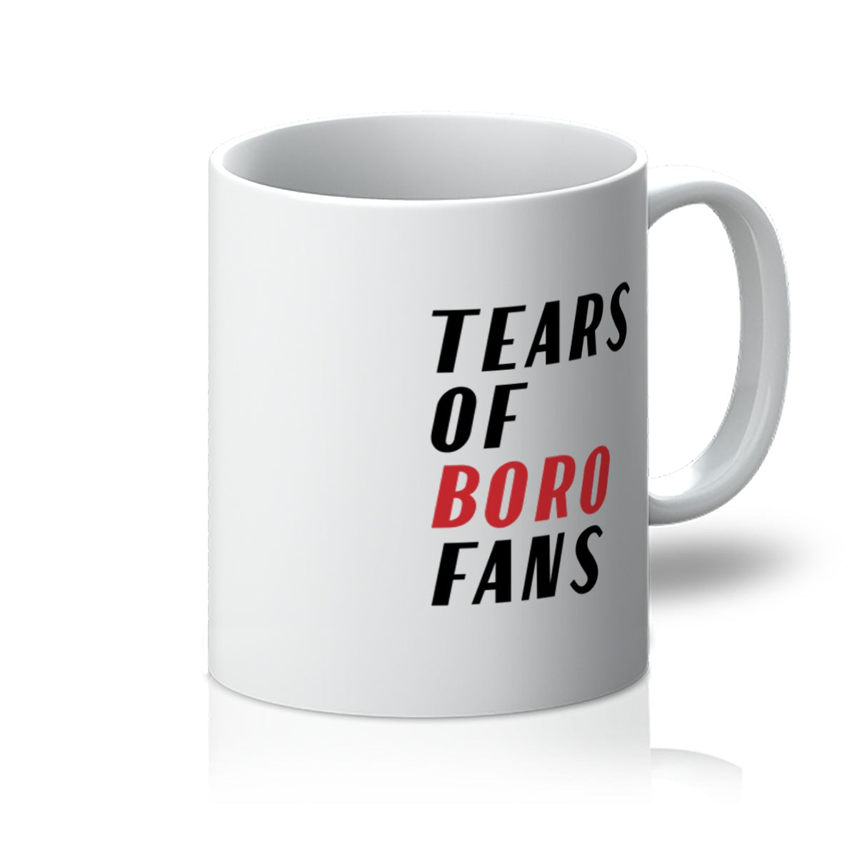 'Tears of Boro Fans' mug