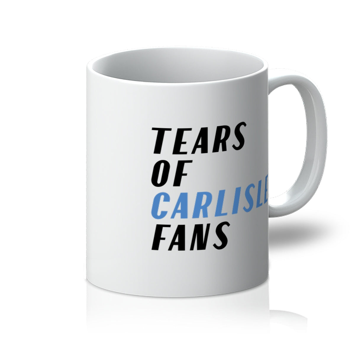 'Tears of Carlisle Fans' mug