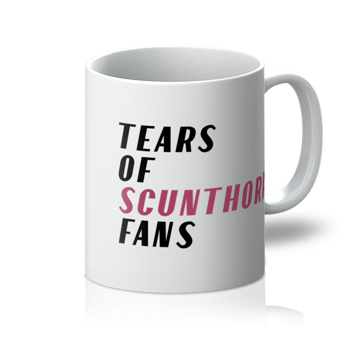 'Tears of Scunthorpe Fans' mug