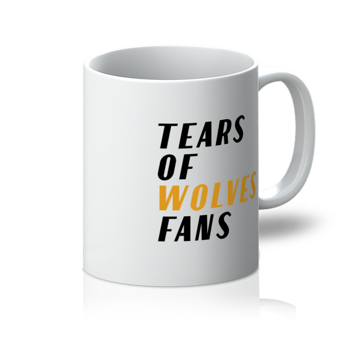 'Tears of Wolves Fans' mug